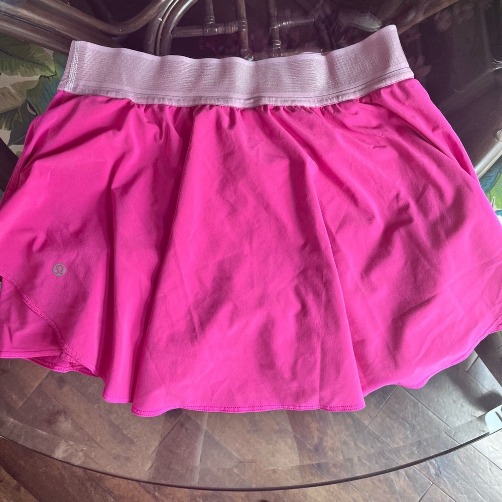 Sonic pink Court rival skirt
